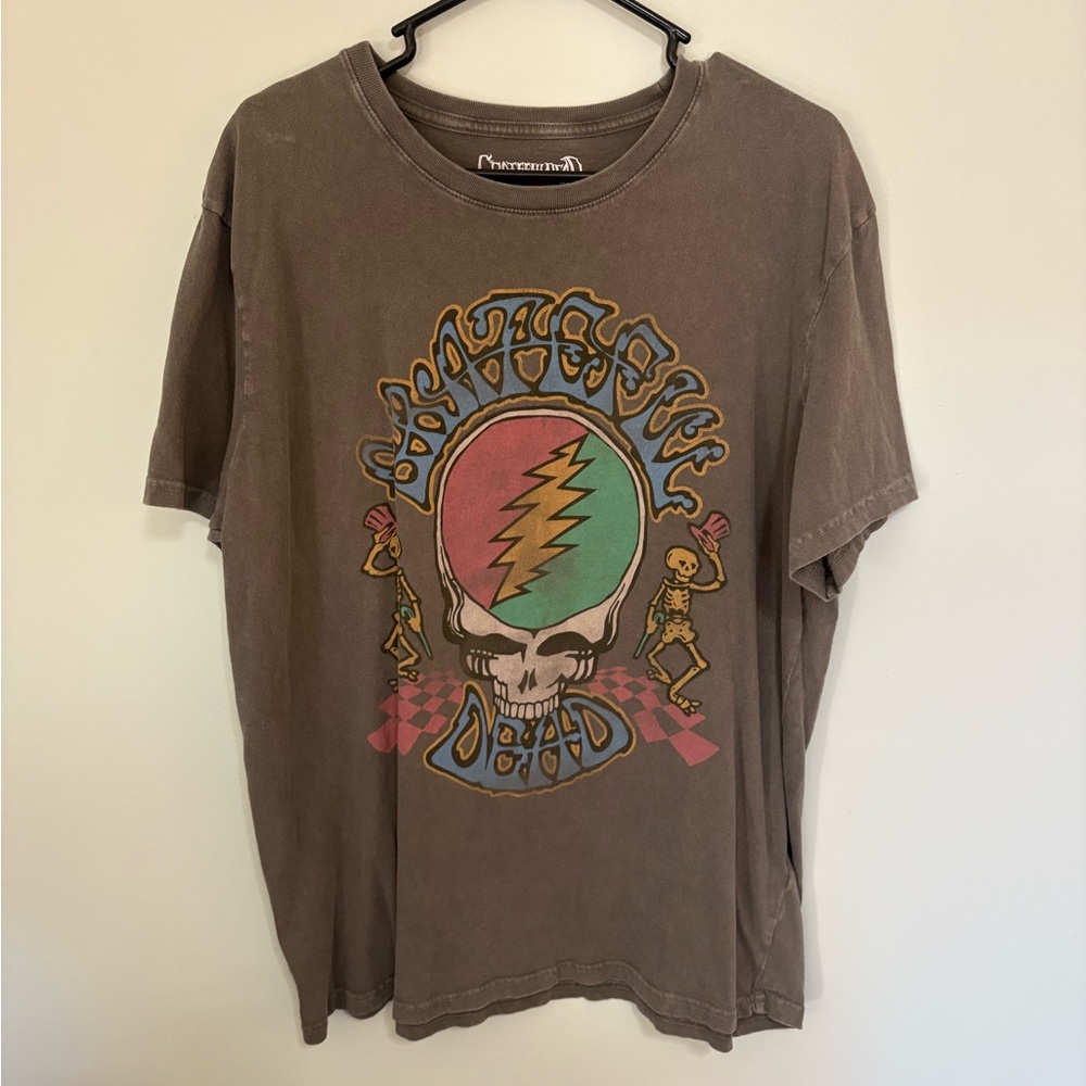 Green Grateful Dead Graphic T-Shirt